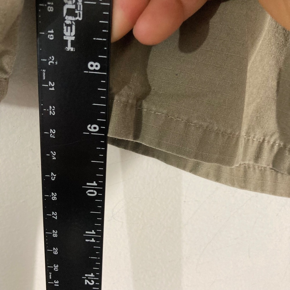 Wrangler Cargo Shorts Mens 30 Brown Ripstop Authentic Issue‎ Utility - Picture 5 of 10